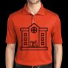 Performance Fine Jacquard Polo Thumbnail