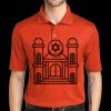 Performance Fine Jacquard Polo Thumbnail